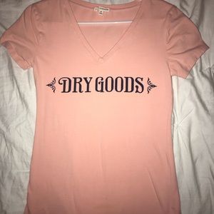 Blush pink Dry Goods v-neck